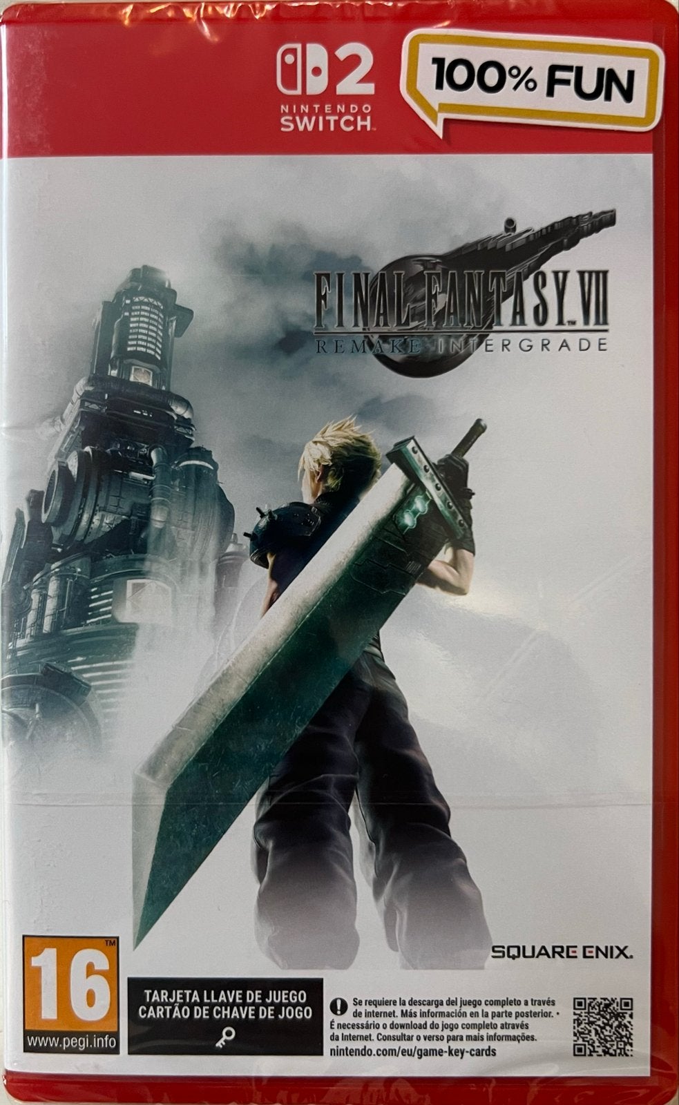 Final Fantasy VII Remake Intergrade - Switch 2, nieuw sealed, 1 speler, Nieuw, Ophalen of Verzenden, Role Playing Game (Rpg)