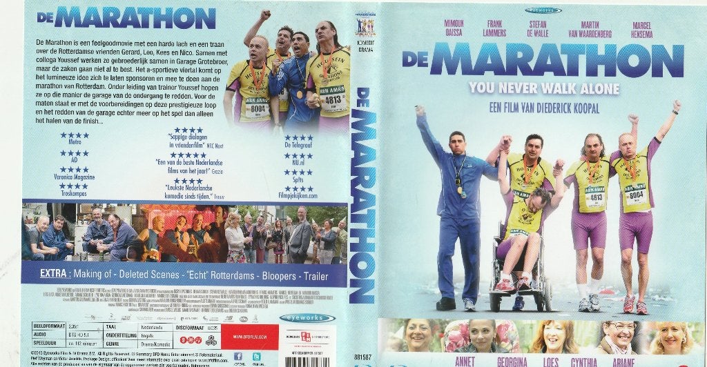De marathon blu ray ( ned. Ondert.), Ophalen of Verzenden, Zo goed als nieuw