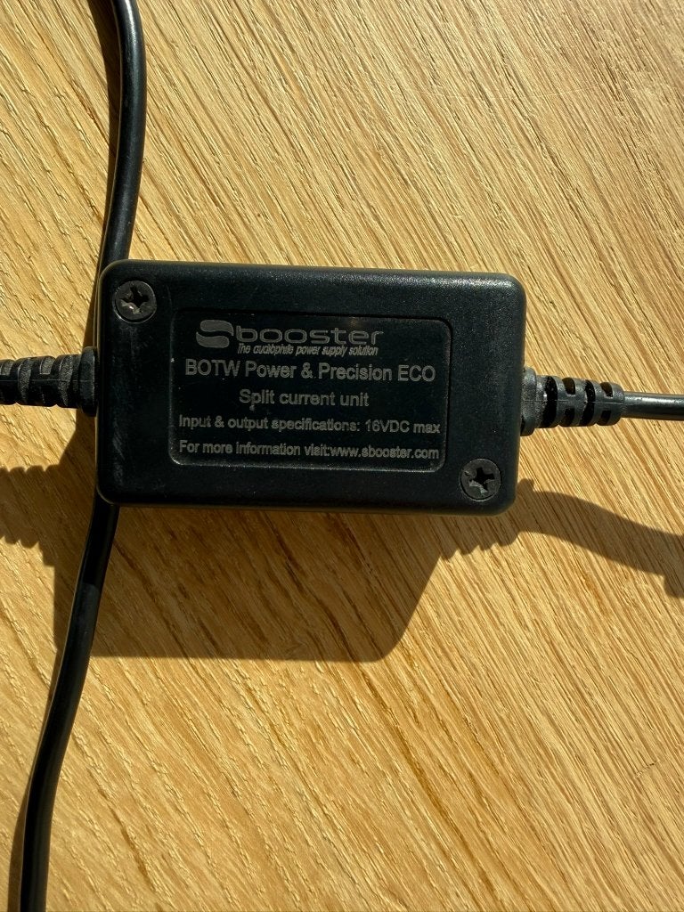 Sbooster BOTW Power & Precision ECO Voeding (12V-13.2V), Audio, Tv en Foto, Ophalen of Verzenden, Gebruikt