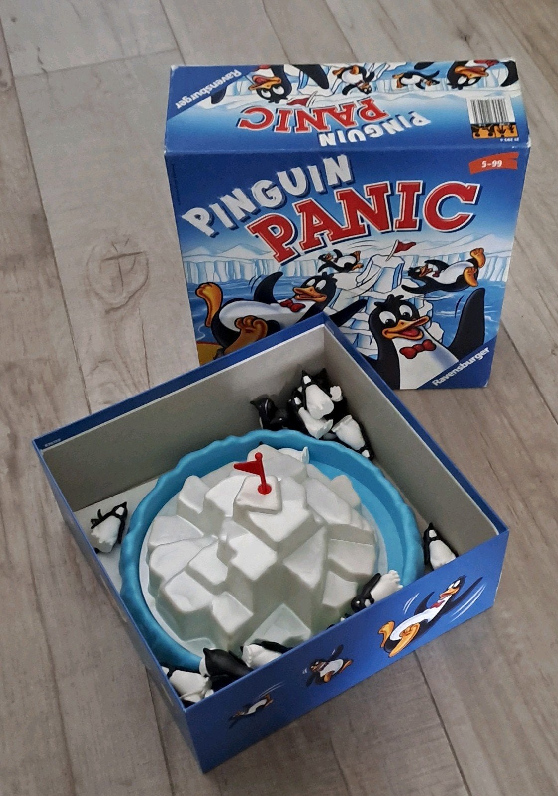 Spel Pinguin Panic/Ravensburger, Ophalen of Verzenden, Zo goed als nieuw