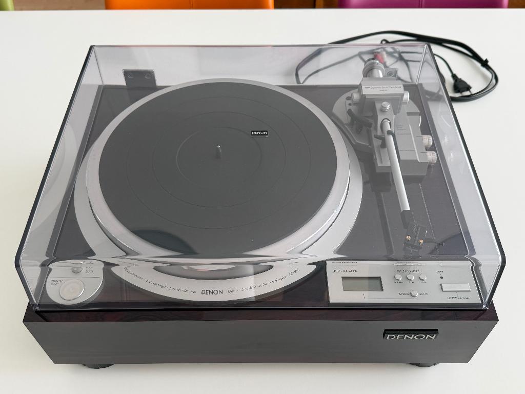 DENON DP-59L met DL-160 in perfecte staat !, Pitch-regelaar, Zo goed als nieuw, Platenspeler, Ophalen