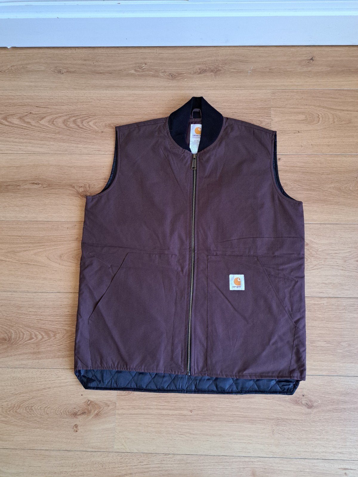 Carhartt bodywarmer bruin M, Kleding | Heren, Bodywarmers, Bruin, Carhartt, Nieuw, Verzenden