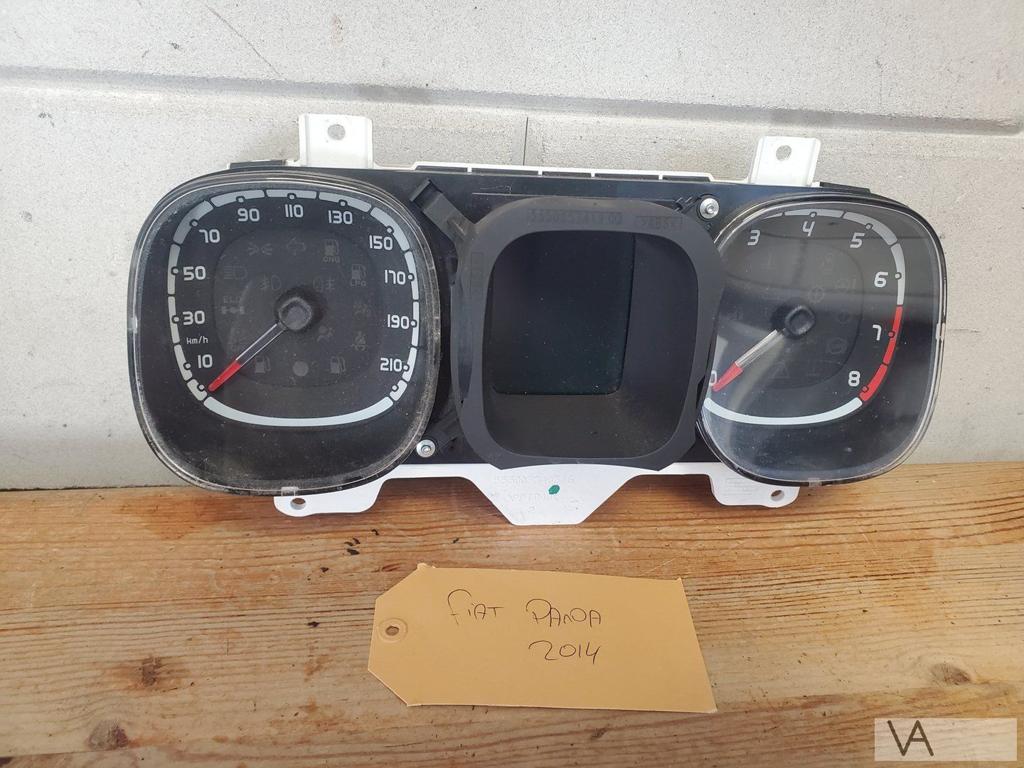 Fiat Panda 2012 - 2020 tellerklok cockpit 51945564 BENZINE, Gebruikt, -, -, Ophalen of Verzenden