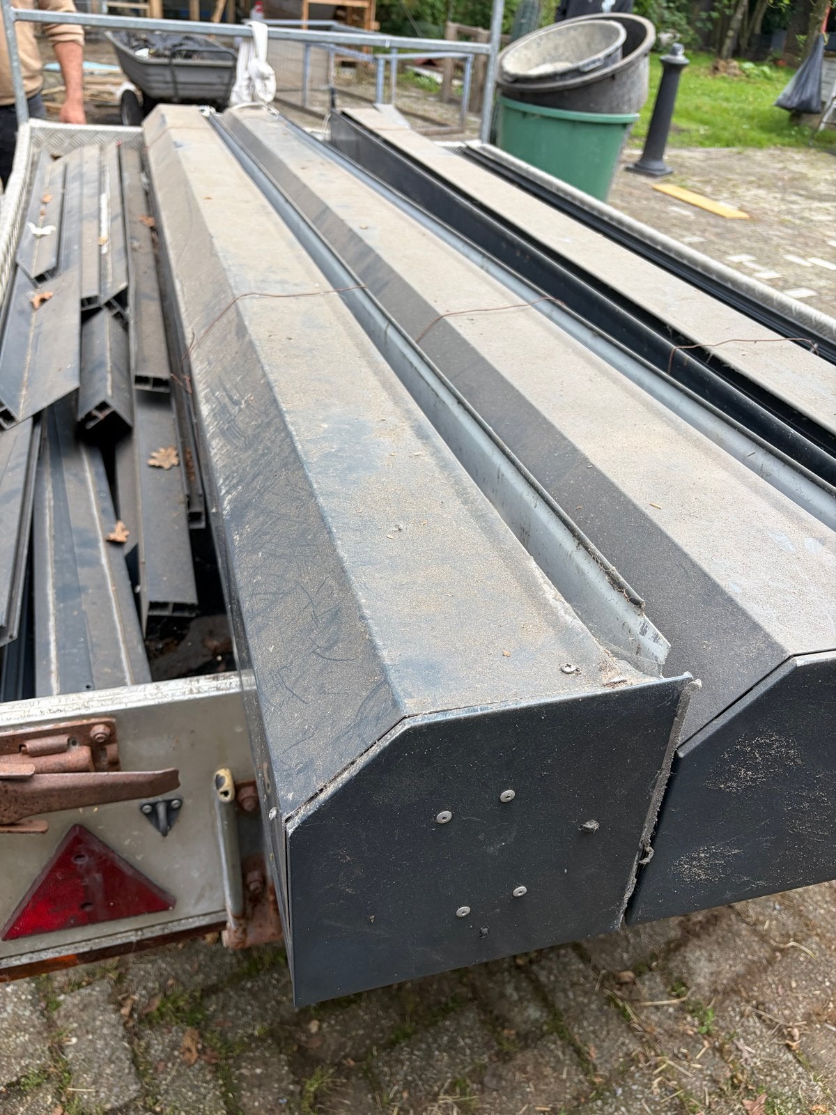 14 rolluiken met Somfy motor en accessoires, Doe-het-zelf en Verbouw, Rolluiken, Gebruikt, 200 cm of meer, Ophalen of Verzenden