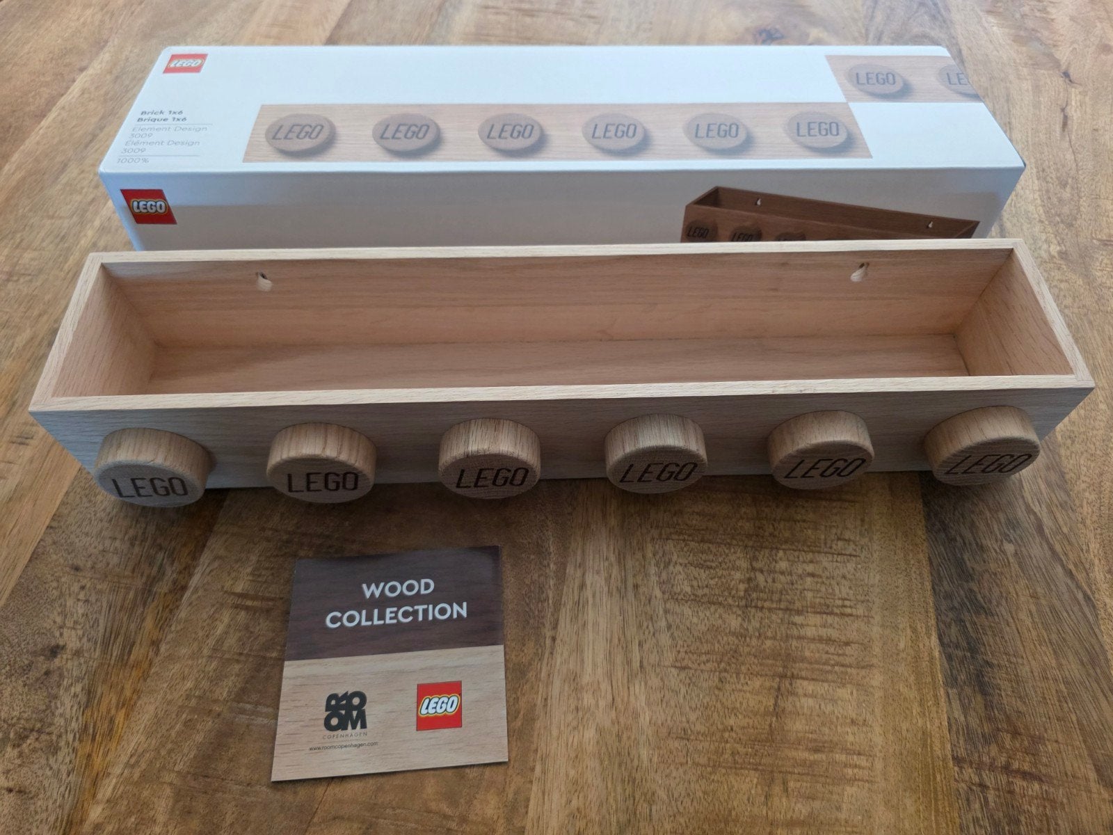 Lego Wooden Collection Boekenplank - Nieuw in doos, Lego, Overige typen, Nieuw, Ophalen of Verzenden