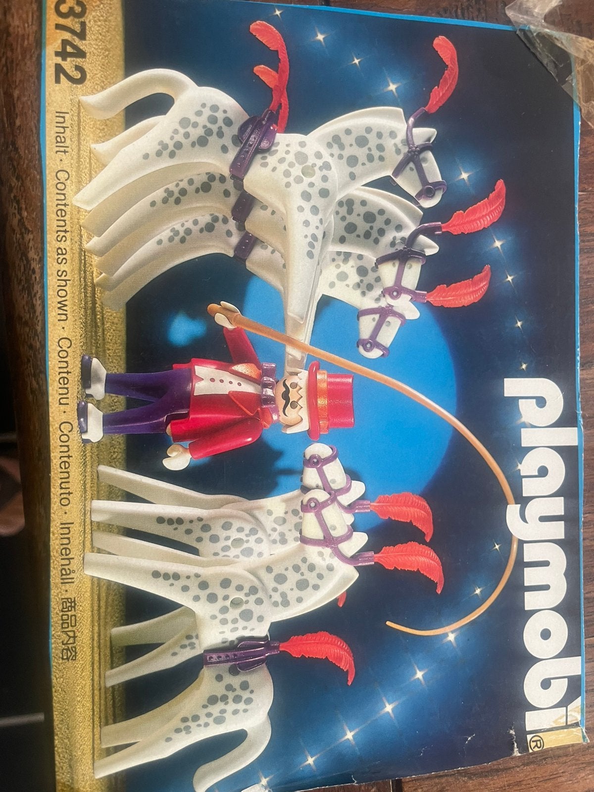 Playmobil 3742 Romani Circus Paarden act, Kinderen en Baby's, Ophalen of Verzenden, Zo goed als nieuw