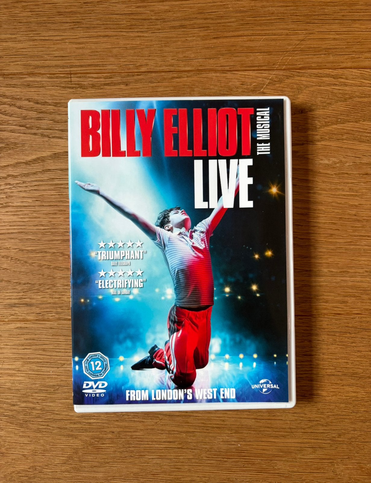 Billy Elliot volledige Engelse musical op dvd, Alle leeftijden, Ophalen of Verzenden, Zo goed als nieuw