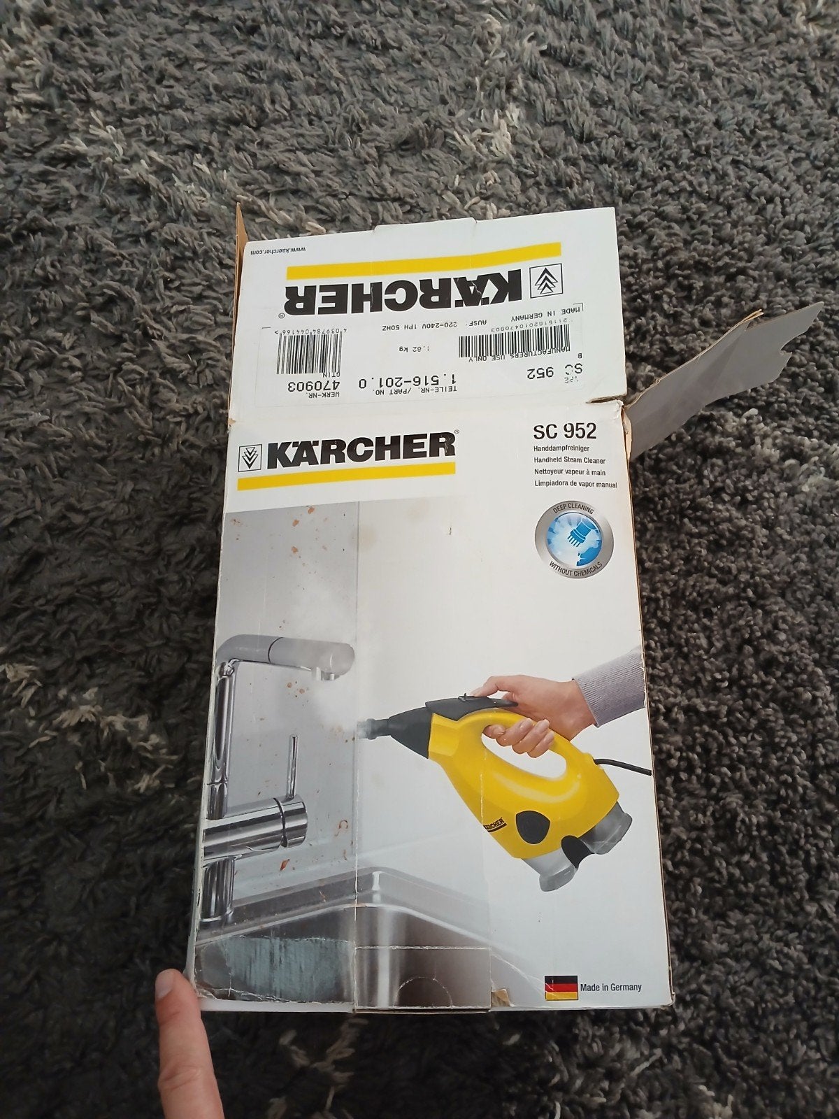 karcher stoomreiniger SC952, Ophalen of Verzenden, Raamwisser of Trekker