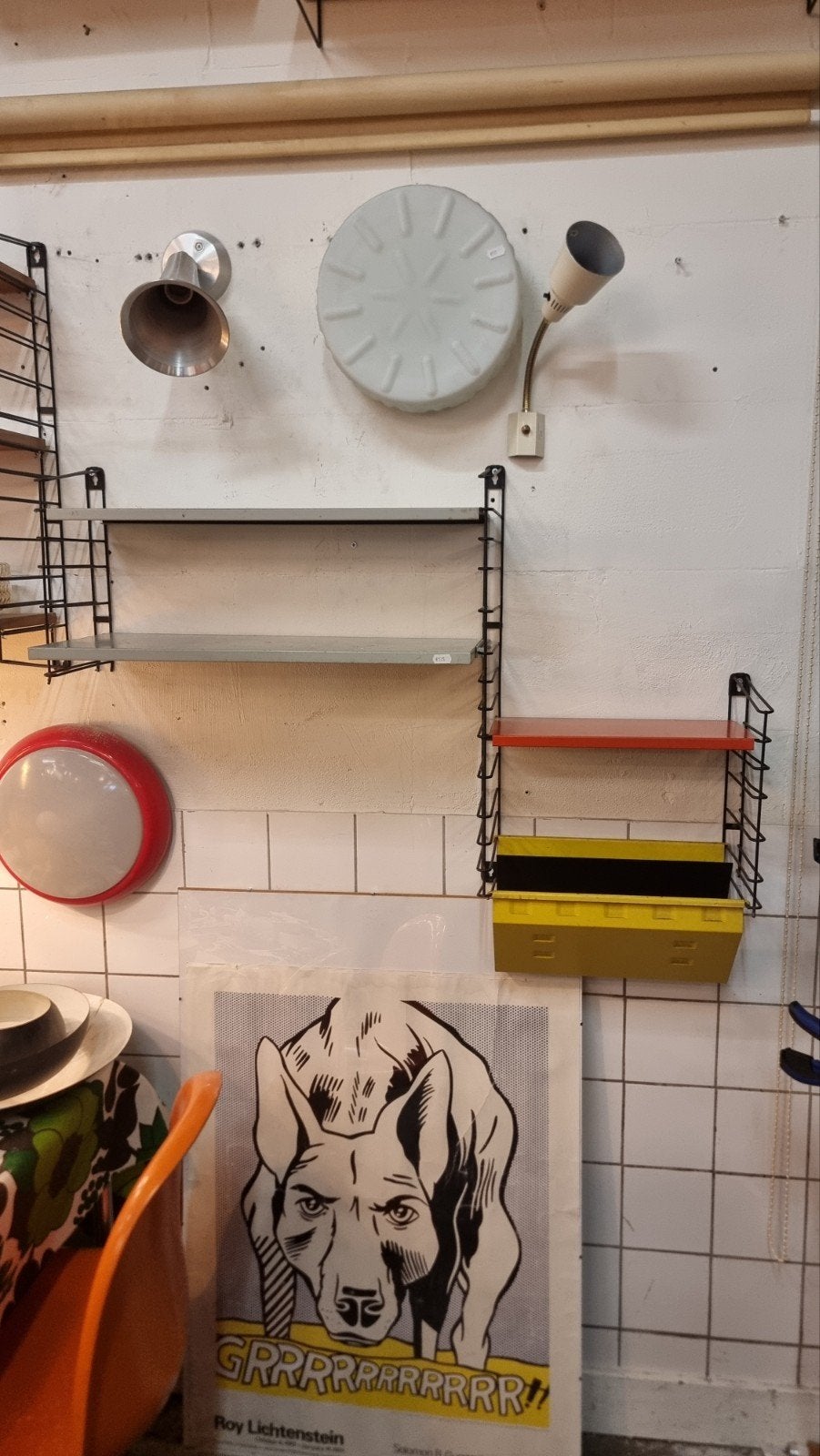 vintage wandrek met lectuurbak Tomado jaren 60, ,, Ophalen of Verzenden, Zo goed als nieuw, ,