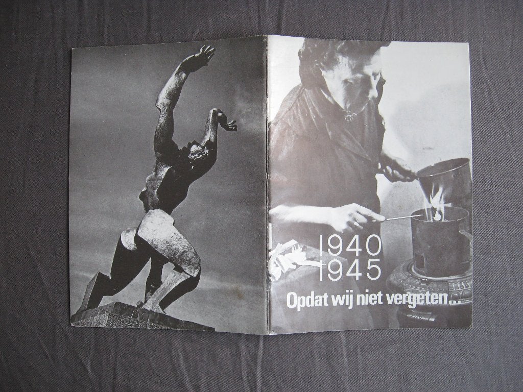 Opdat wij niet vergeten... 1940 - 1945 J.W. Hofman, e.a., Ophalen of Verzenden, Landmacht, Nederland, Boek of Tijdschrift