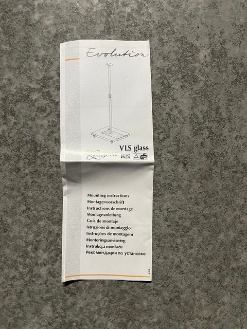 Vogels luidspreker standaard (4*) - Evolution, Ophalen, Gebruikt