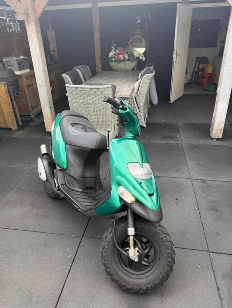 Gilera Stalker 70cc DD Brom, Fietsen en Brommers, Scooters | Piaggio, Zo goed als nieuw, Overige modellen, Tweetakt, Ophalen