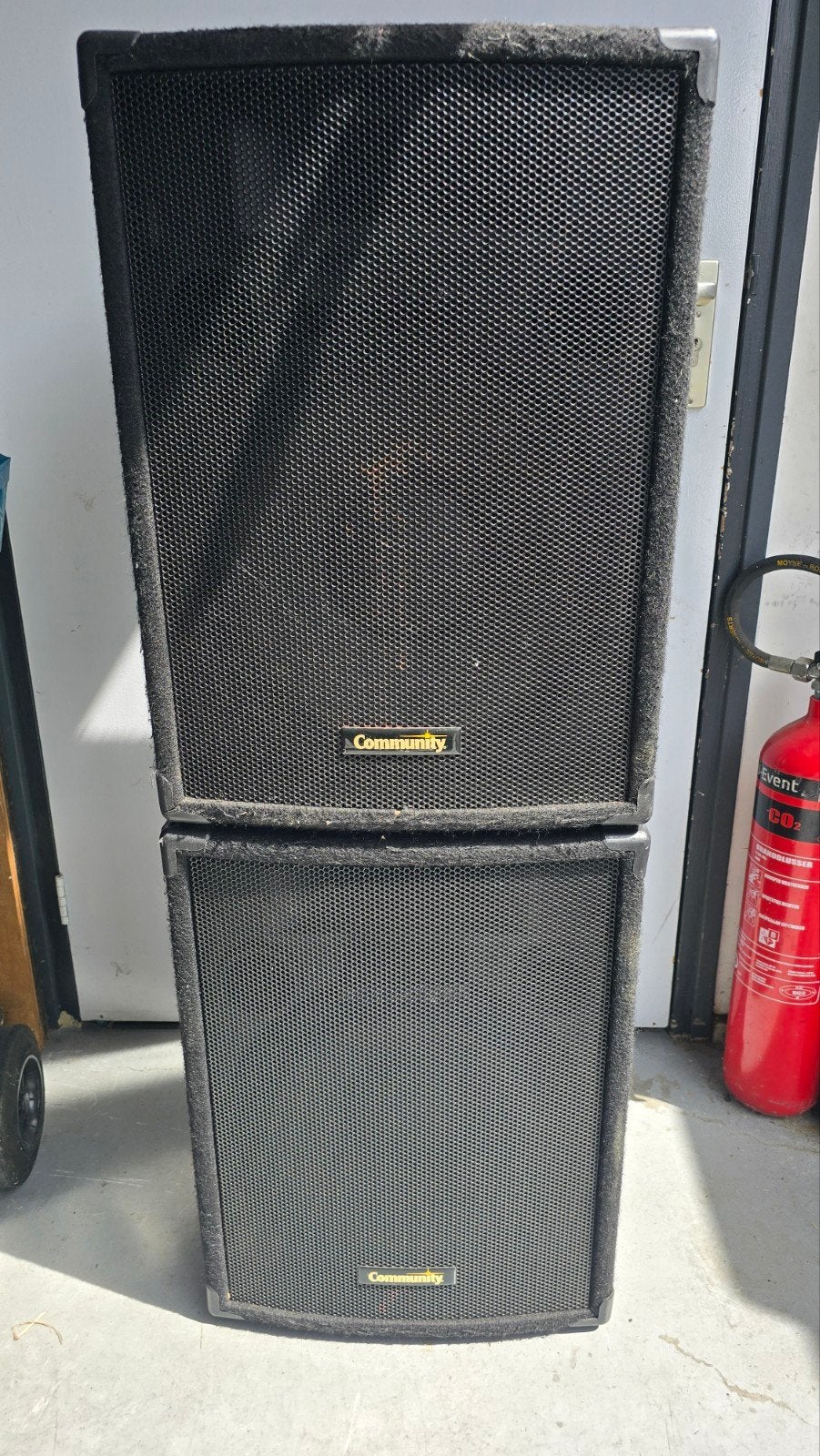 2x community mvp 15, Ophalen, Gebruikt, Minder dan 500 watt, P.A.
