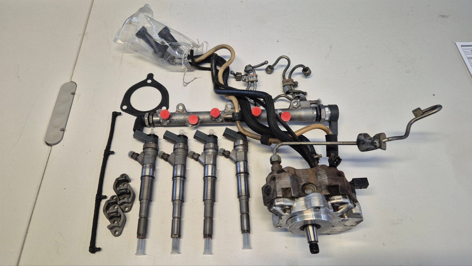 BMW M47 318D Injectoren, Rail & Pomp (2006, 265352 km), Ophalen of Verzenden, Gebruikt, BMW
