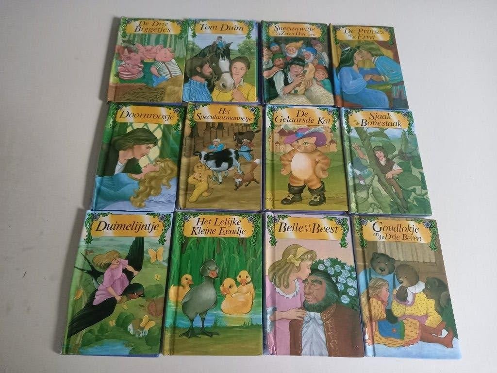 Mini sprookjes boekjes 12 stuks  1995, Ophalen of Verzenden, Gelezen, Diverse auteurs