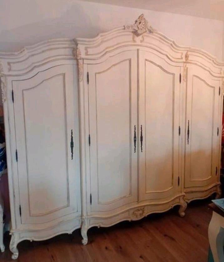 Prachtige barok kuifkast met queen ann poten, Ophalen, 50 tot 75 cm, 200 cm of meer, 200 cm of meer