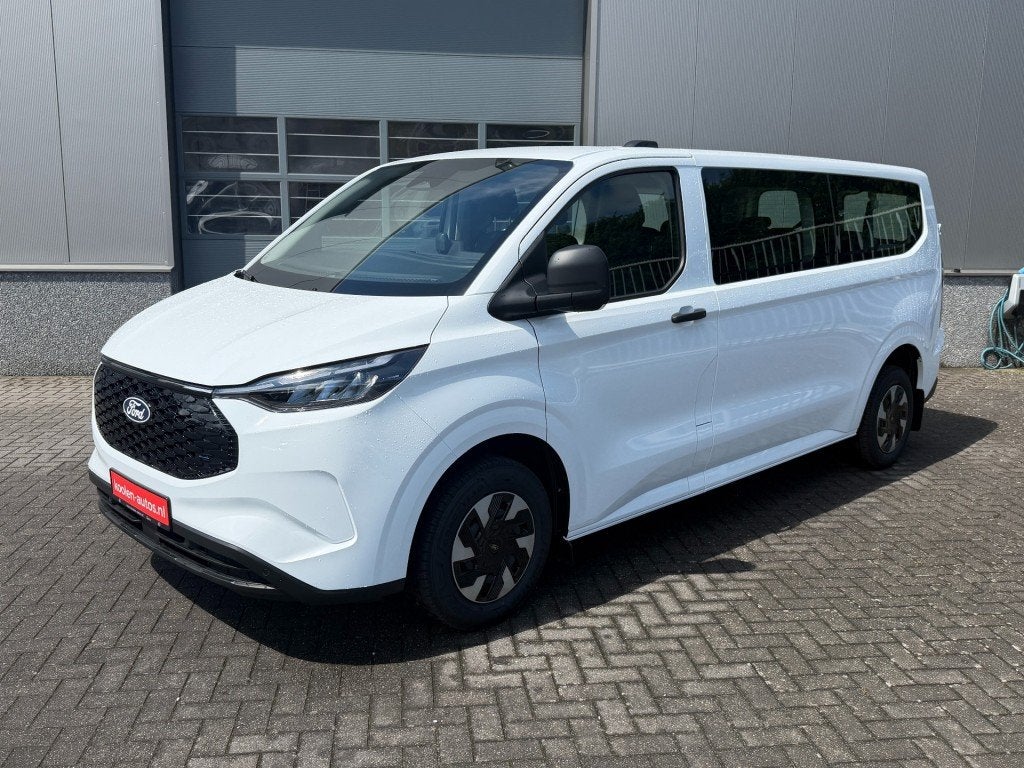 Ford TRANSIT CUSTOM Kombi 9 pers.  Vol. elektr. 71 kWh .  34, Auto's, Automaat, Huisgarantie, Met garantie (alle), Parkeersensor