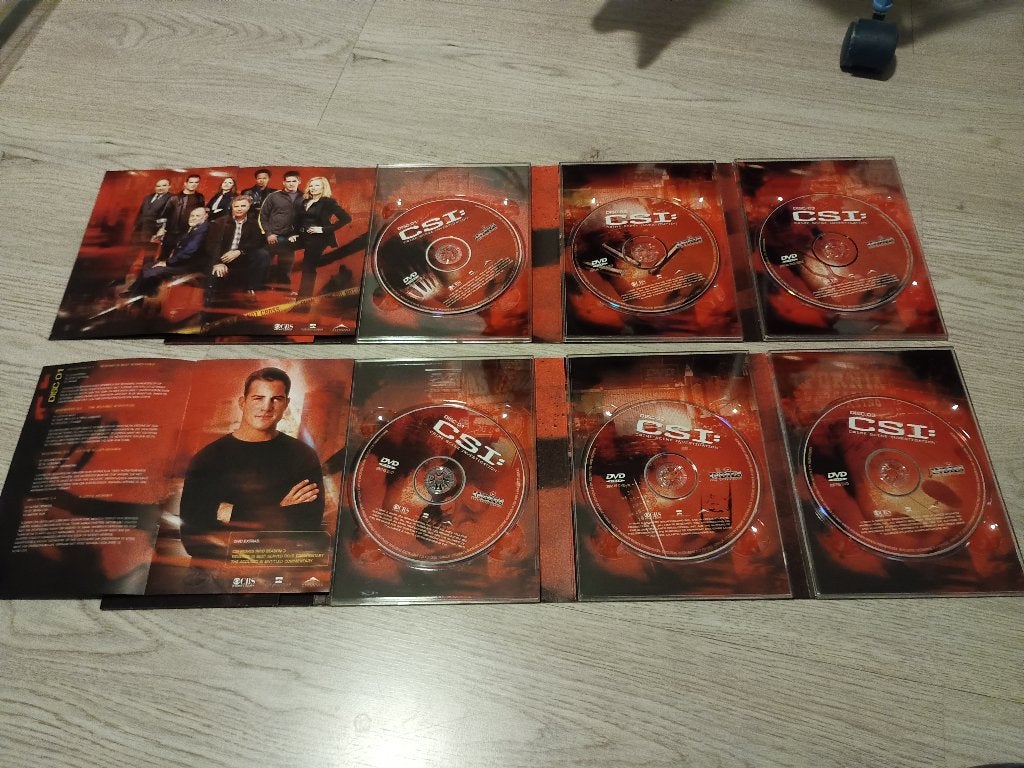 2 Dvd boxen CSI (Crime Scene Investigation), Cd's en Dvd's, Engels, Nederlands, Ophalen of Verzenden, Zo goed als nieuw