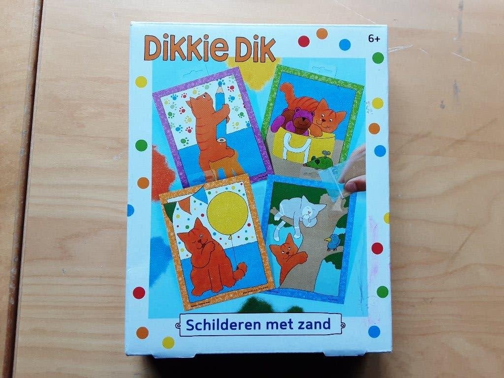 Dikkie Dik - Schilderen met zand - NIEUW IN VERPAKKING, Ophalen of Verzenden, Nieuw, Knutselen