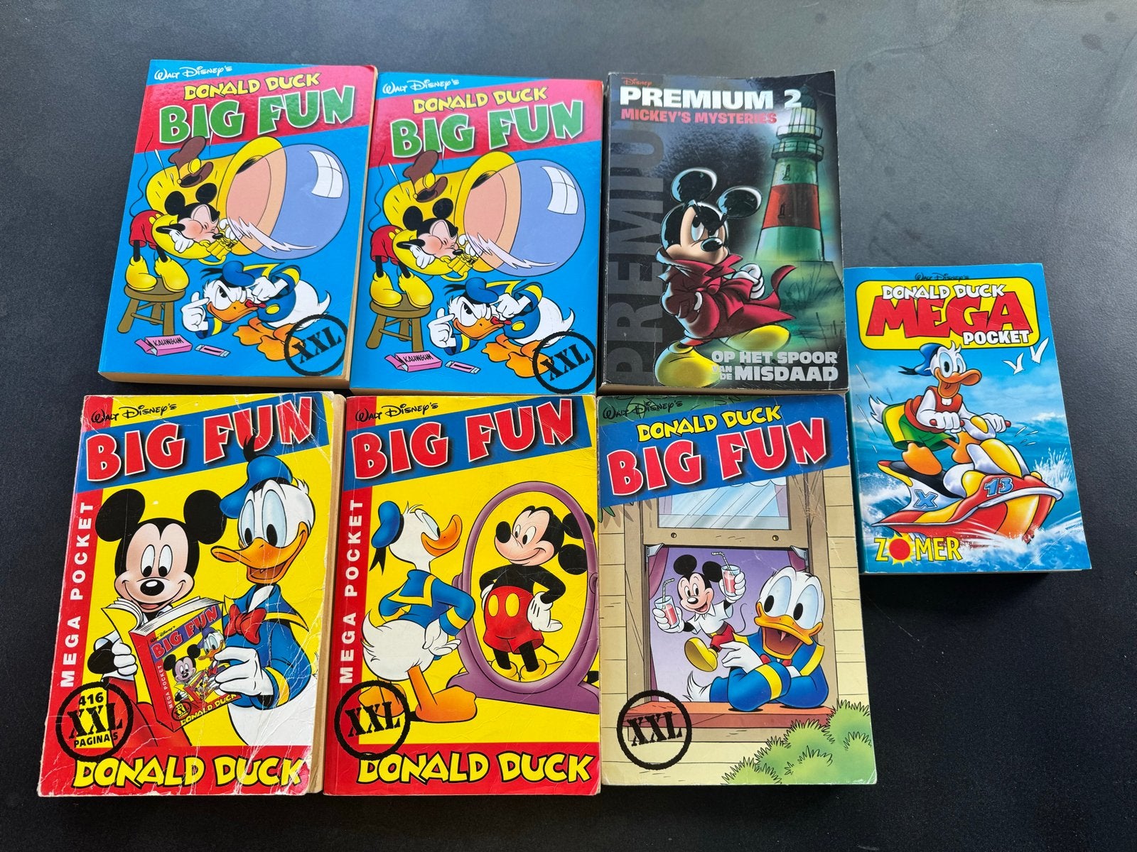 Donald Duck Big Fun & Megapocket - Complete set, Boeken, Meerdere stripboeken, Ophalen of Verzenden, Gelezen