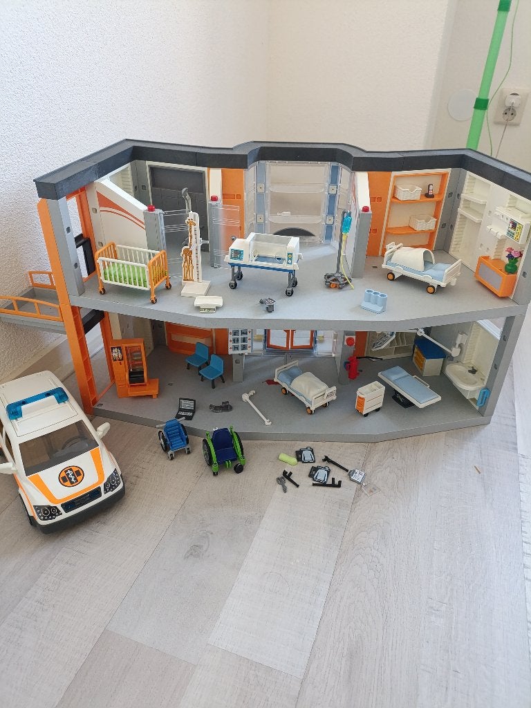 Playmobil ziekenhuis, Ophalen, Gebruikt, Complete set, Overige typen