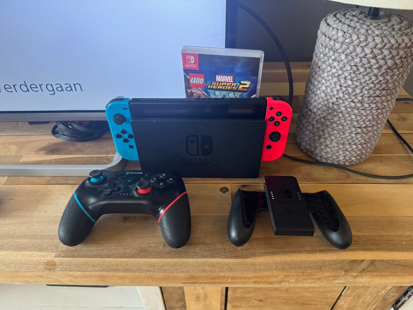 Nintendo Switch, Ophalen, Zo goed als nieuw, Met 1 controller, Switch Original