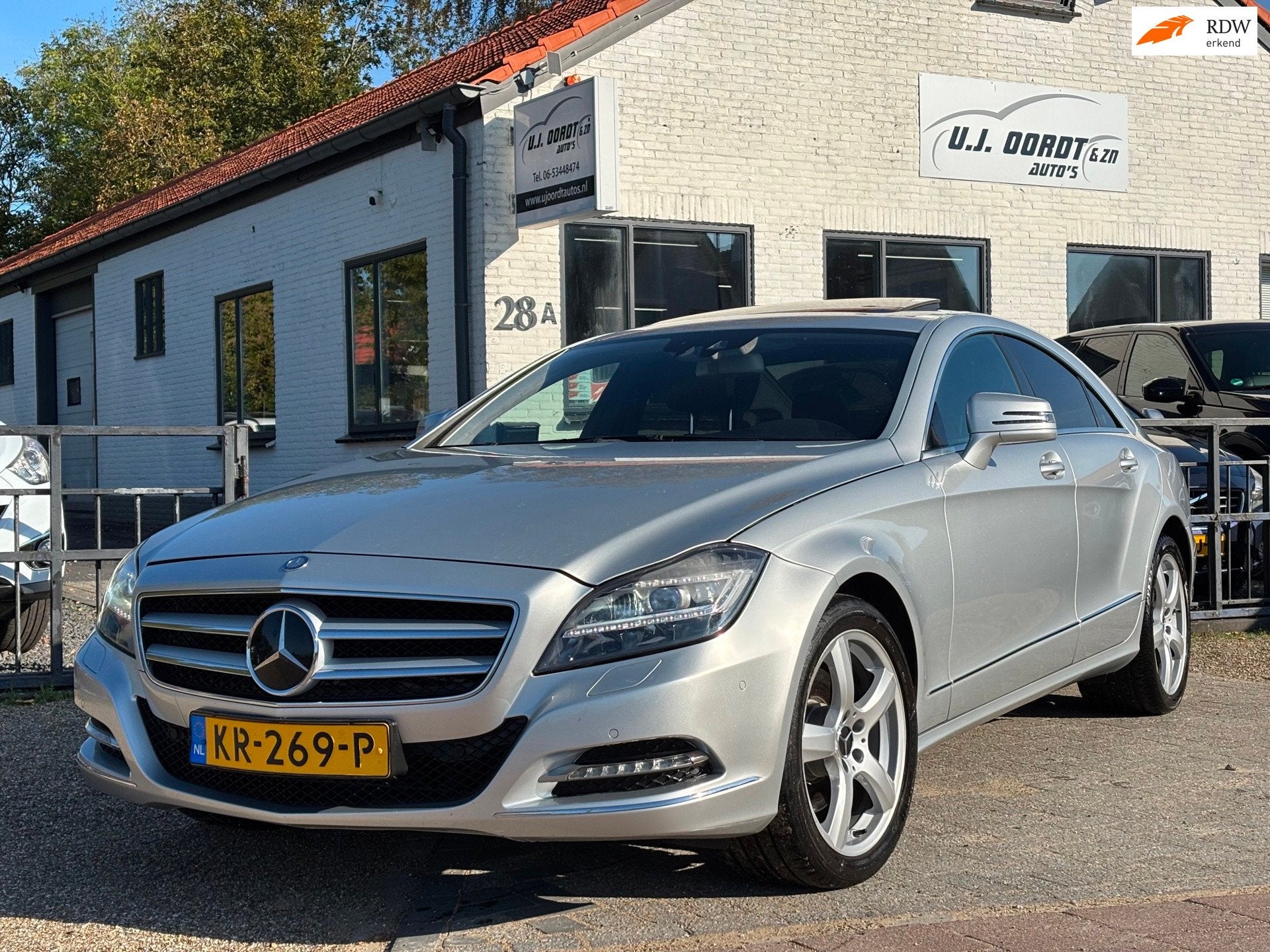 Mercedes-Benz CLS-klasse 350 schuif/kanteldak/xenon/leder/st, Auto's, Automaat, Euro 5, Achterwielaandrijving, Gebruikt