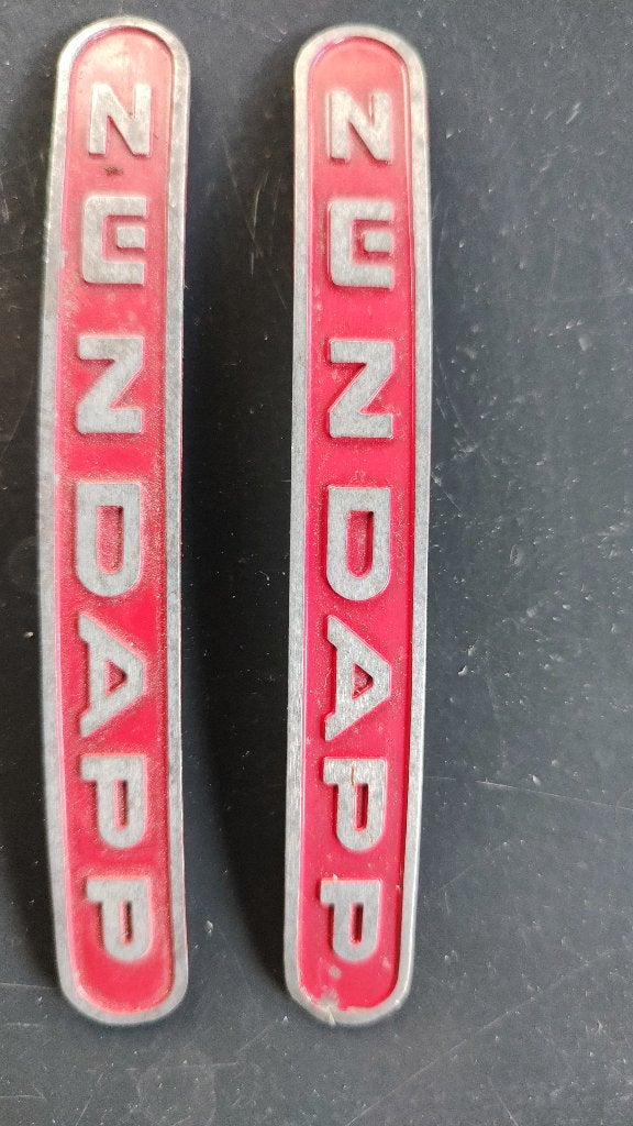 Zündapp Aluminium Emblemen, Ophalen of Verzenden, Gebruikt, Overige typen