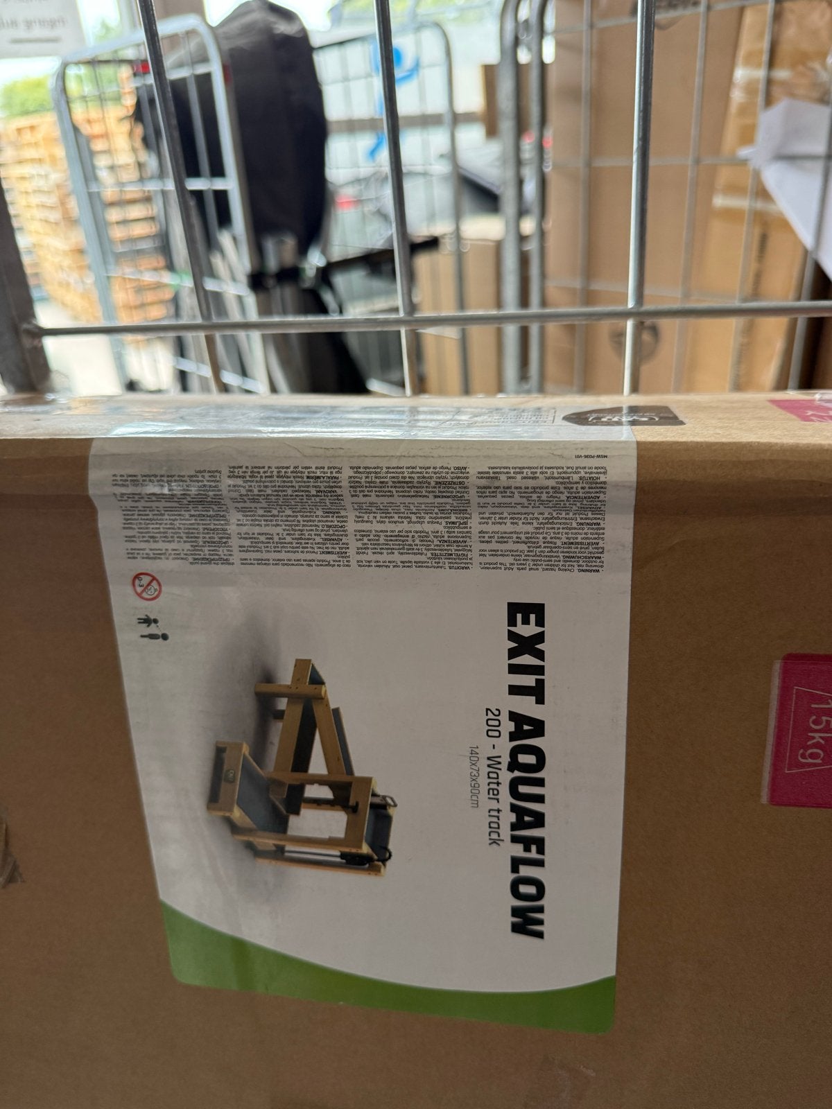 EXIT AquaFlow Waterbaan 200 met handpomp en bootjes, Ophalen, Nieuw