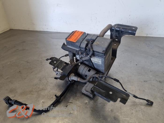 Standkachel van een Volkswagen Transporter