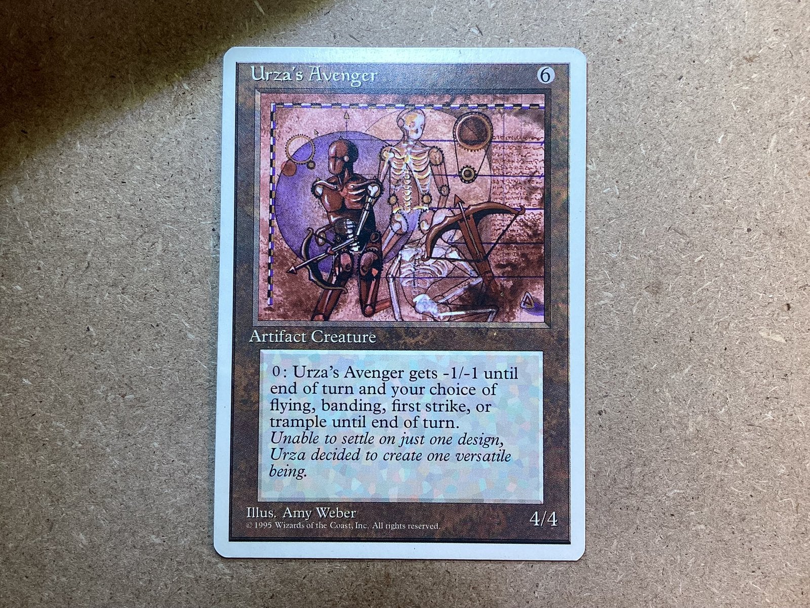 1x Urza’s Avenger (Good), Ophalen of Verzenden, Gebruikt, Losse kaart