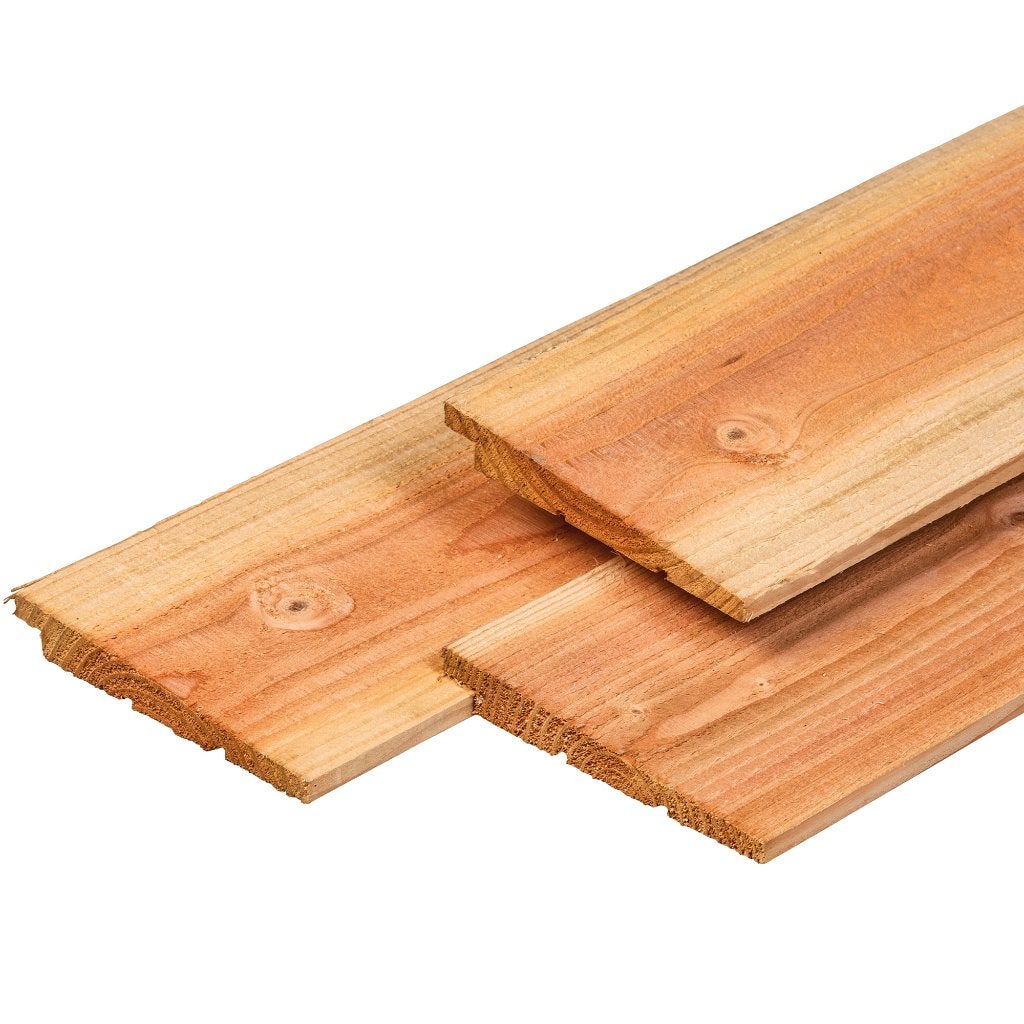 Douglas Zweeds Rabat 4 meter (23 stuks), Tuin en Terras, Palen, Balken en Planken, Ophalen, Nieuw, 250 cm of meer, Planken