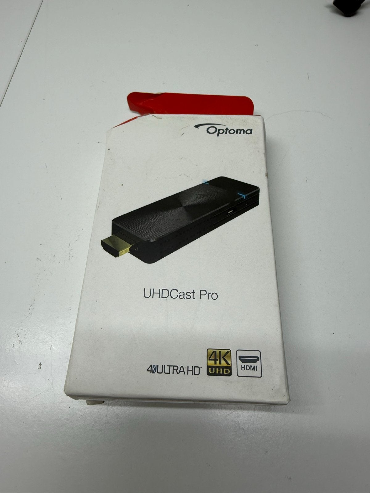 Optoma UHDCast Pro 4K Ultra HD HDMI Dongle, Ophalen of Verzenden, Zo goed als nieuw