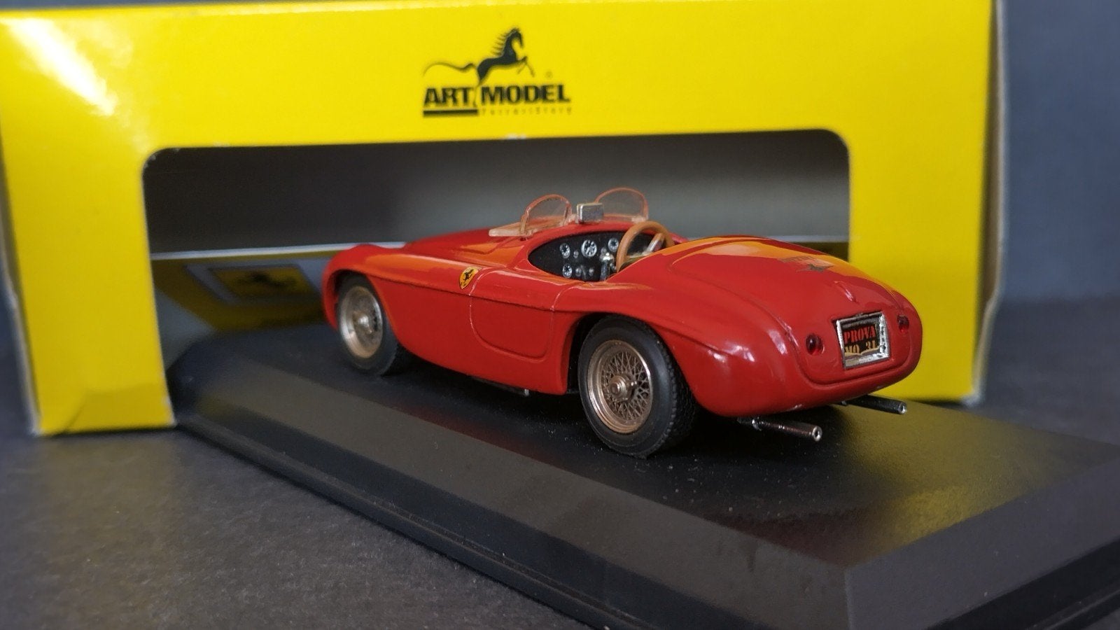 Ferrari 166 MM 1948 1:43 Art Model Pol, Hobby en Vrije tijd, Modelauto's | 1:43, Overige merken, Auto, Verzenden, .