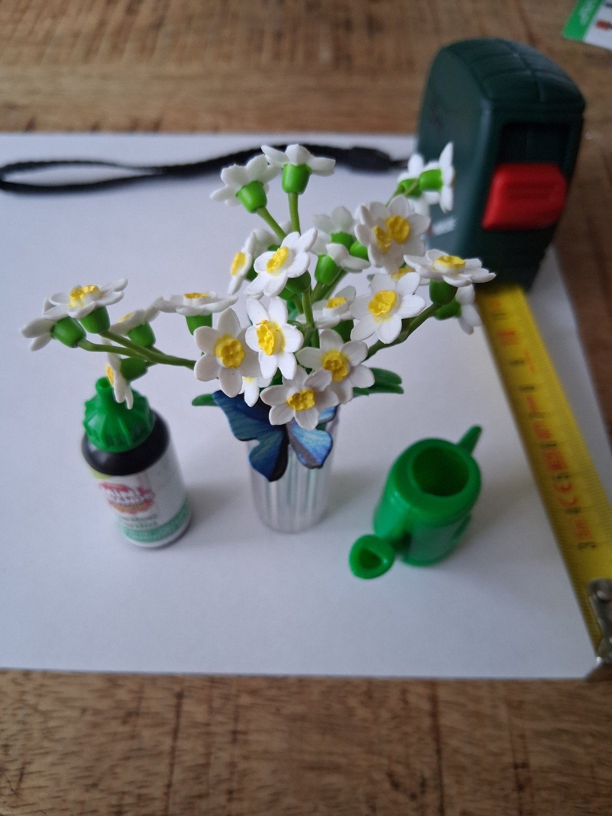 Miniatuur Zulu Bloemen met Gieter en Voeding, Ophalen of Verzenden, Zo goed als nieuw, Jongen of Meisje
