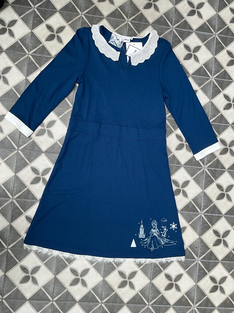 Jurk van Disney De IJskoningin Elsa Maat XL NIEUW, Blauw, Maat 46/48 (XL) of groter, Nieuw, Jurk van Disney De IJskoningin Elsa Maat XL NIEUW