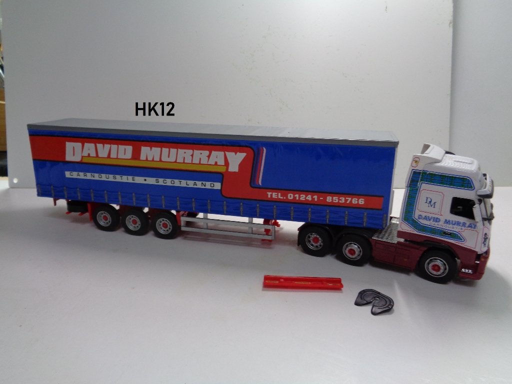 Cararama volvo fh david murray, Ophalen of Verzenden, Zo goed als nieuw, Bus of Vrachtwagen