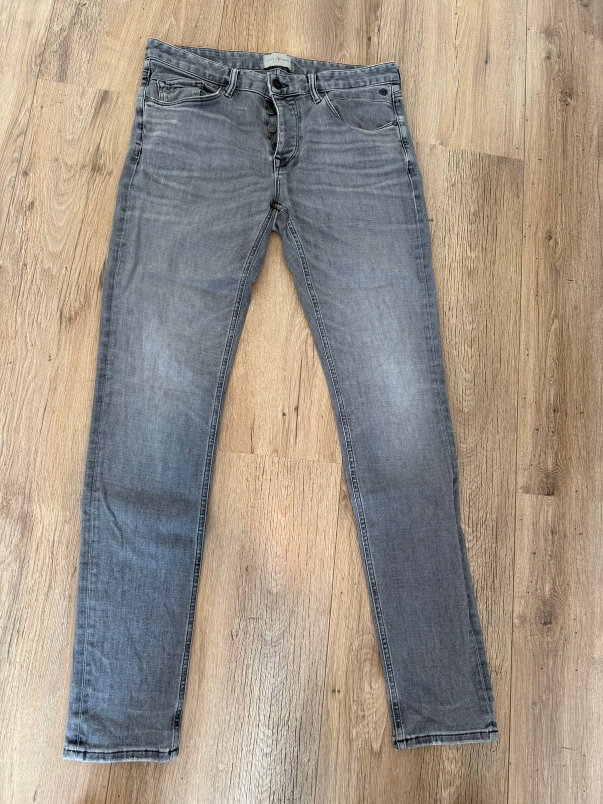 CAST IRON Jeans Grijs - Maat 33/34, Ophalen of Verzenden, Zo goed als nieuw, Grijs, W32 (confectie 46) of kleiner