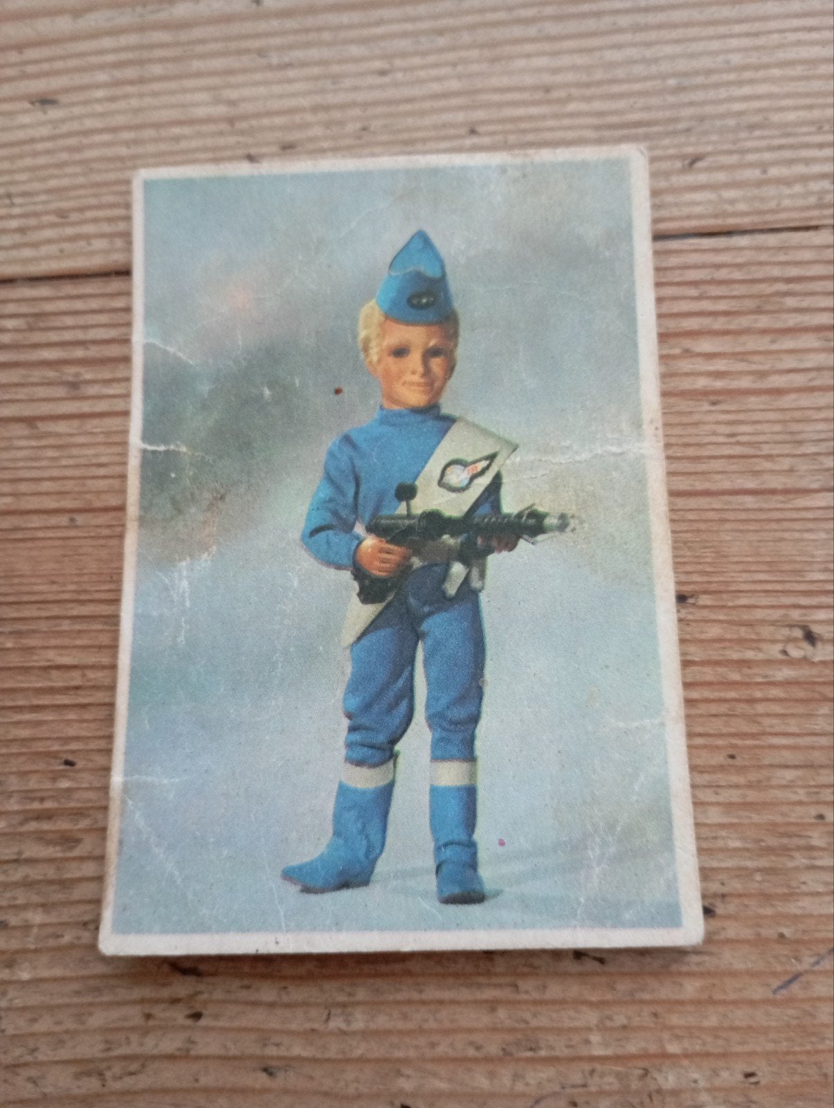 Vintage Thunderbirds 37 Self Defence 1966 Somportex card, Ophalen of Verzenden