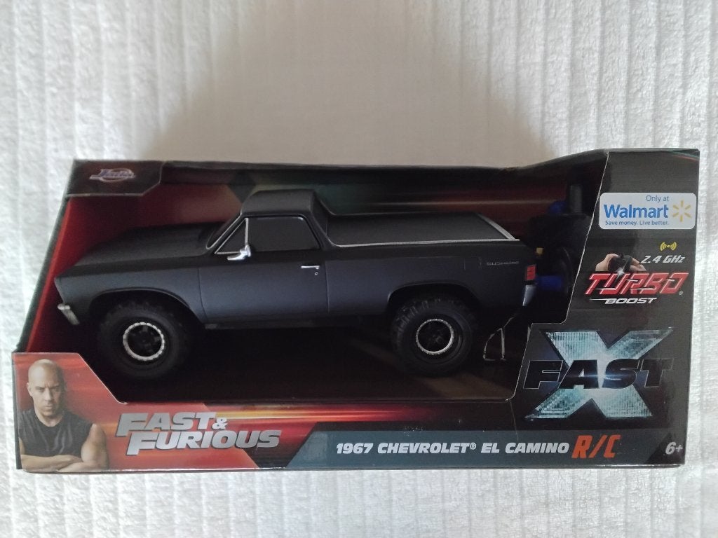 RC Fast & Furious 1967 chevrolet el camino, Auto offroad, Nieuw, Ophalen of Verzenden, RTR (Ready to Run)