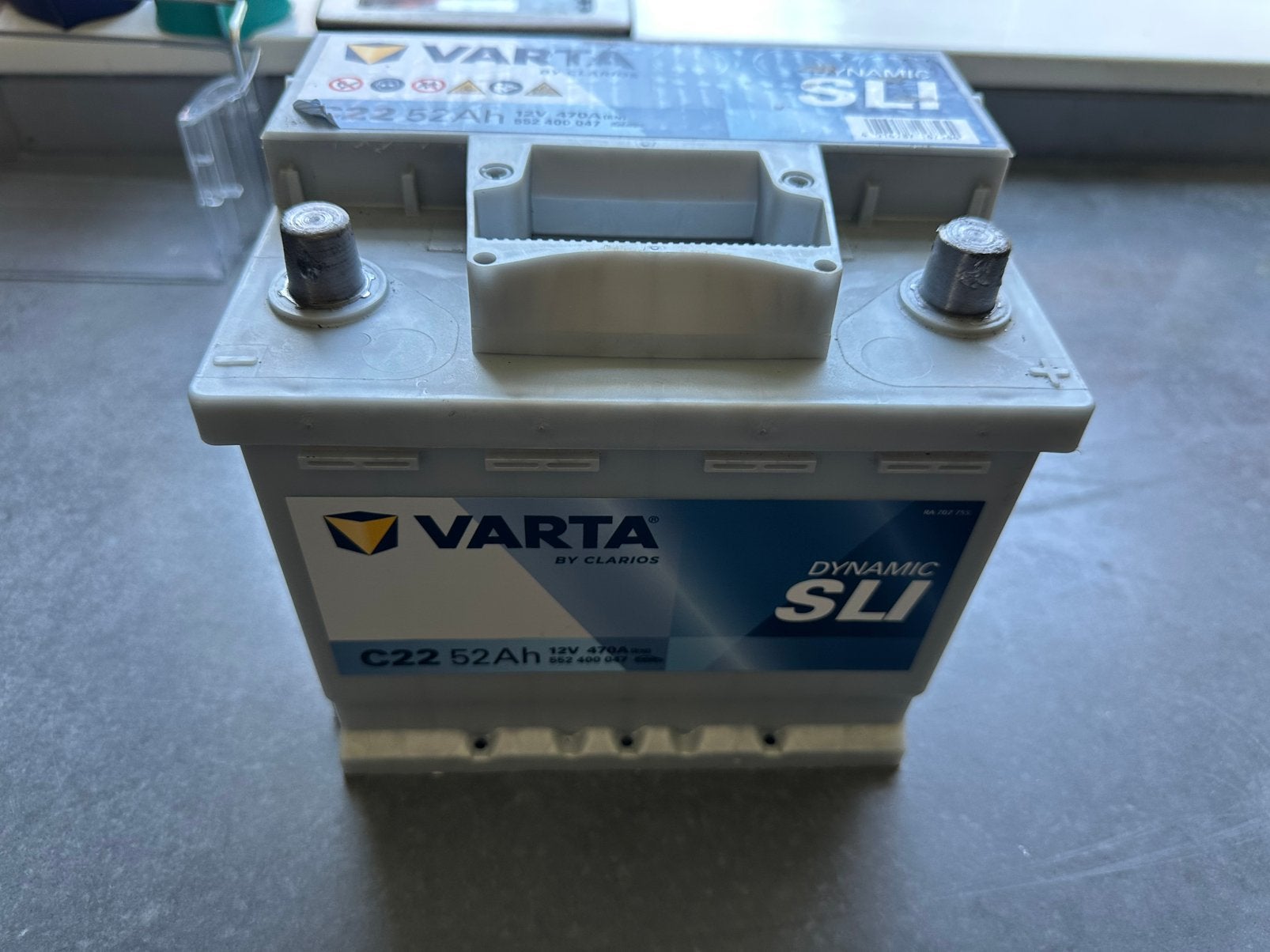Z.g.a.n / nieuwe / Varta Dynamic SLI C22 accu 12V 52Ah, Ophalen, Nieuw