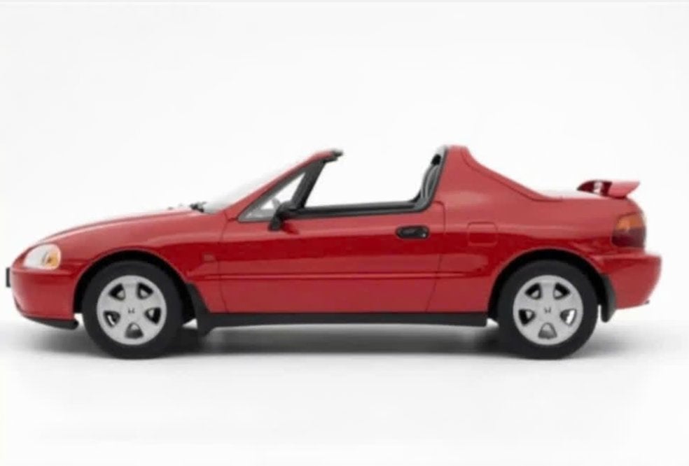 Honda Civic CRX VTI Del Sol OTTO MOBILE schaal 1/18 OT415, Hobby en Vrije tijd, Modelauto's | 1:18, Verzenden, Nieuw, Auto, OttOMobile