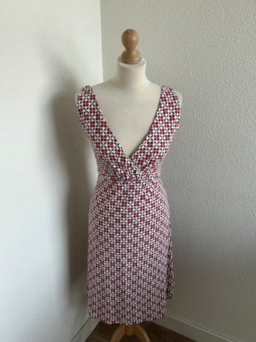 King Louie maat L zomer Ginger dress 1710, Blauw, Maat 42/44 (L), Ophalen of Verzenden, Zo goed als nieuw