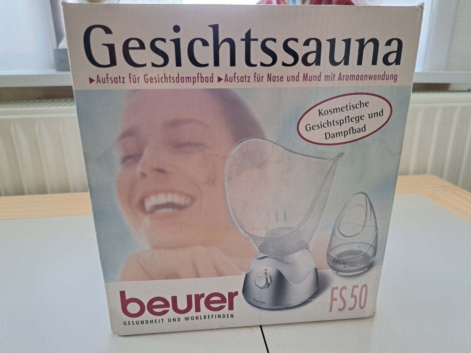 Beurer Gezichtssauna FS 50 - Voor een stralende huid, Ophalen, Zo goed als nieuw, Overige typen