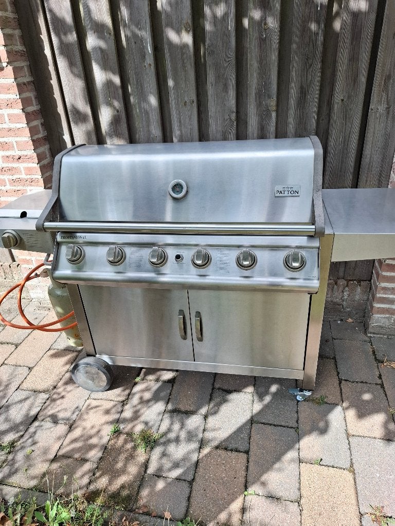 Professionele gas bbq, Tuin en Terras, Ophalen, Gebruikt, Patton