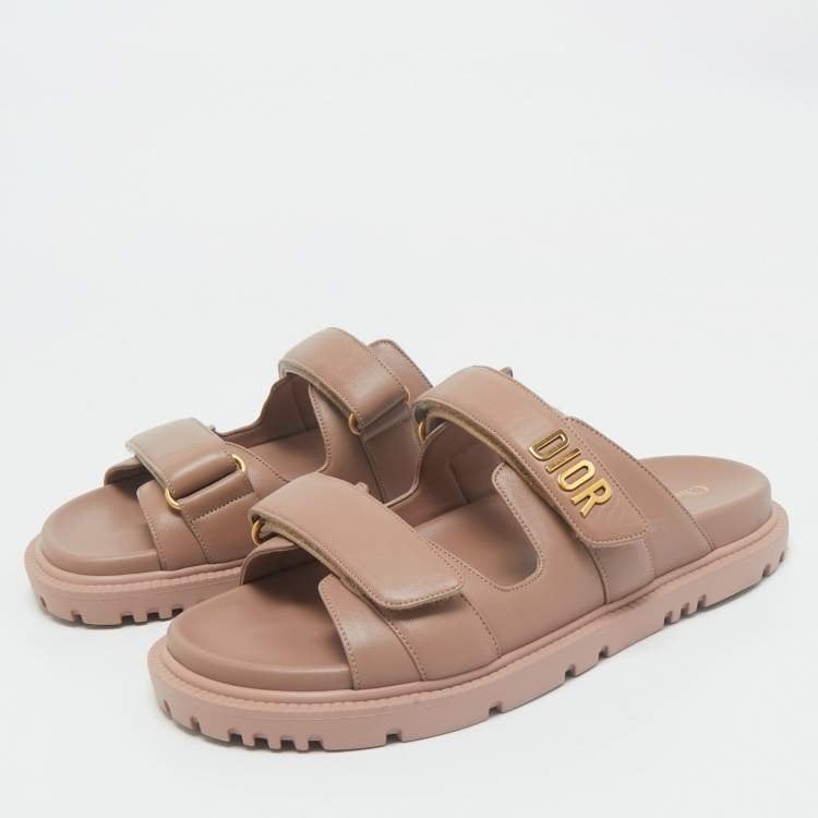 Dior Sandalen Roze Maat 38.5, Ophalen of Verzenden, Zo goed als nieuw, Roze, Sandalen of Muiltjes