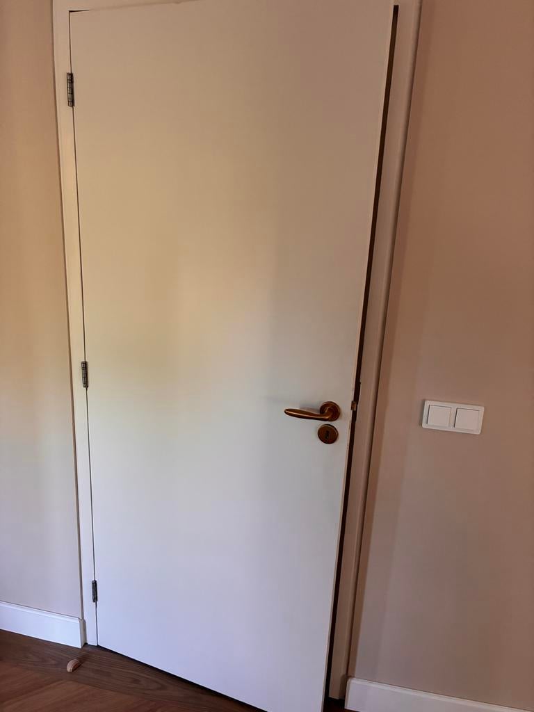 7 Stompe Binnendeuren - Diverse Maten, Doe-het-zelf en Verbouw, Deuren en Horren, Ophalen, Gebruikt, 80 tot 100 cm, Binnendeur