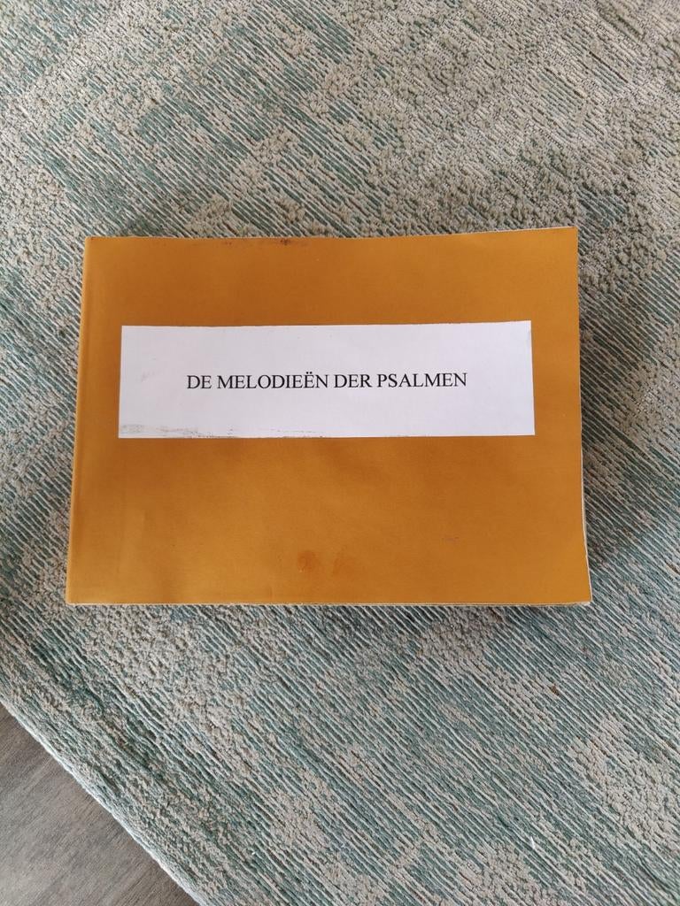 De Melodieën der Psalmen - Bladmuziek, Gebruikt, Zang, Ophalen of Verzenden, Thema