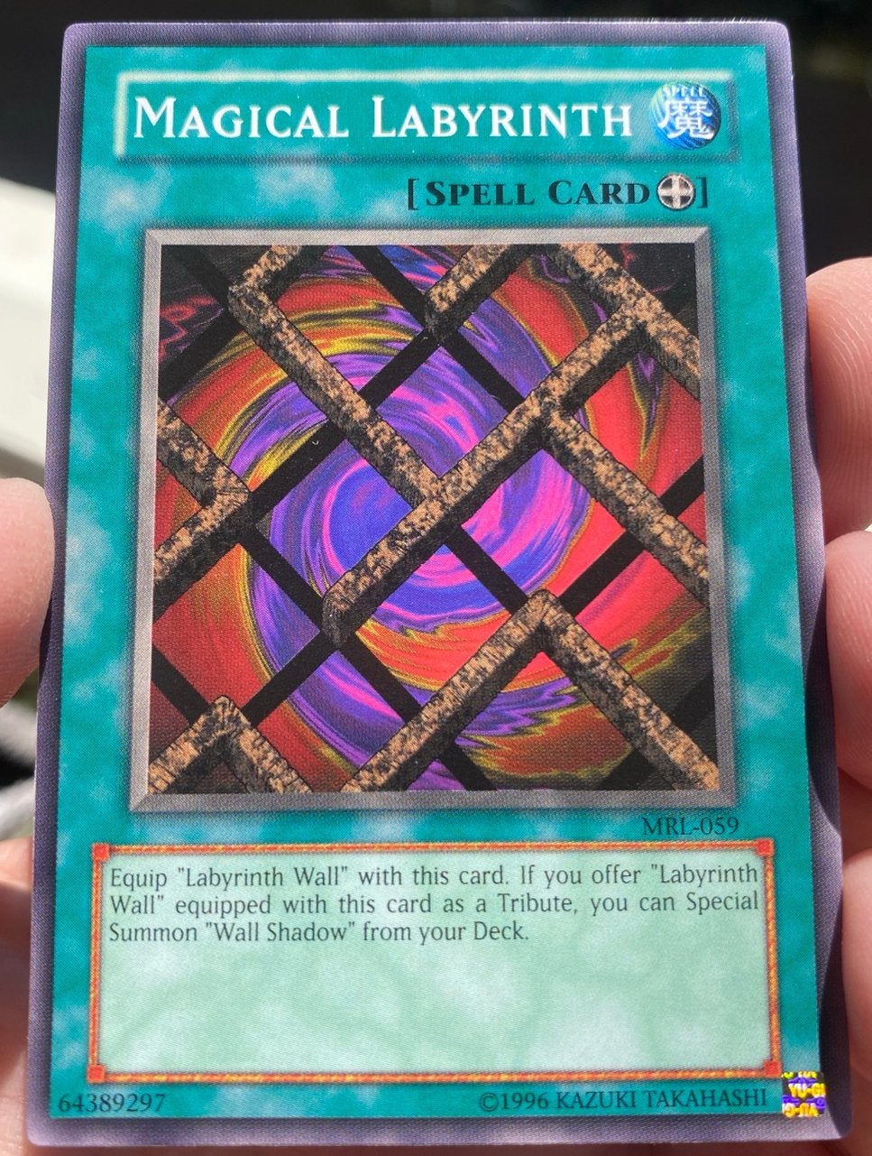 Yu-Gi-Oh! Magical Labyrinth MRL Old US Print !, Ophalen of Verzenden, Gebruikt, Losse kaart