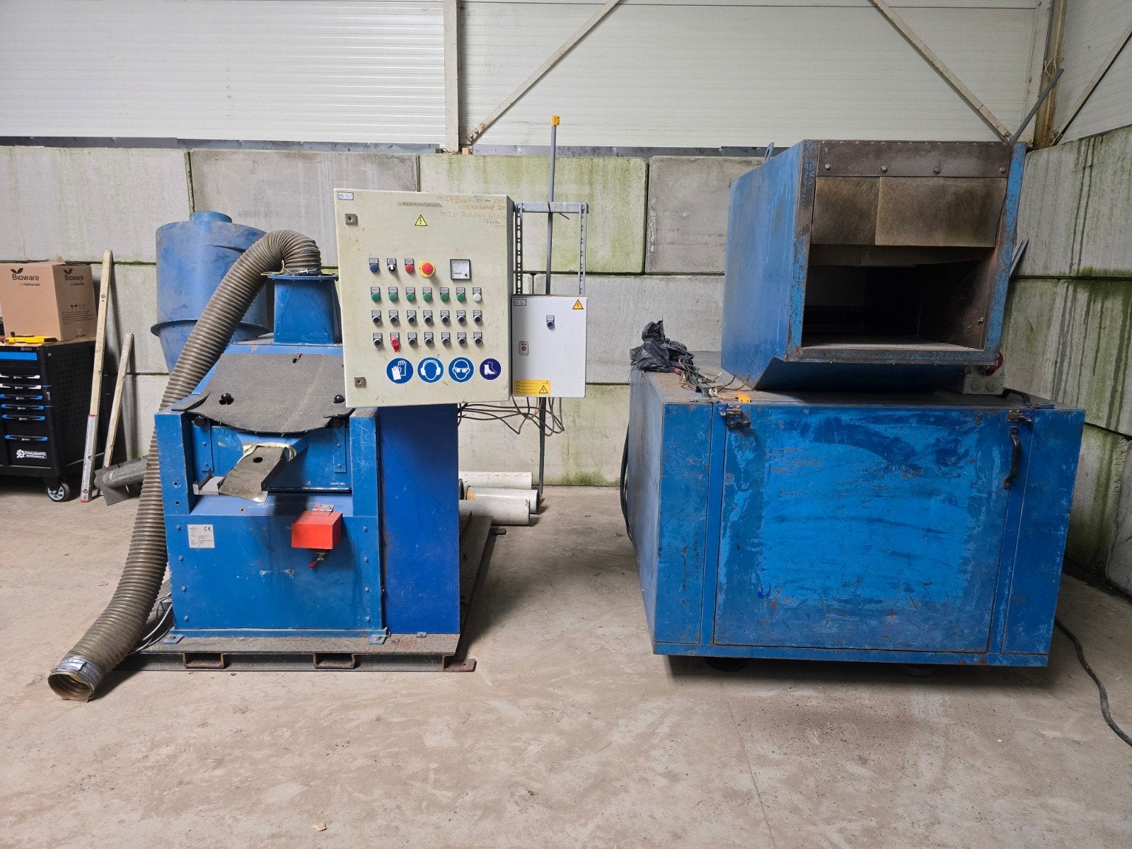 Eureka 30 kabel granulator shredder, Ophalen, Gebruikt